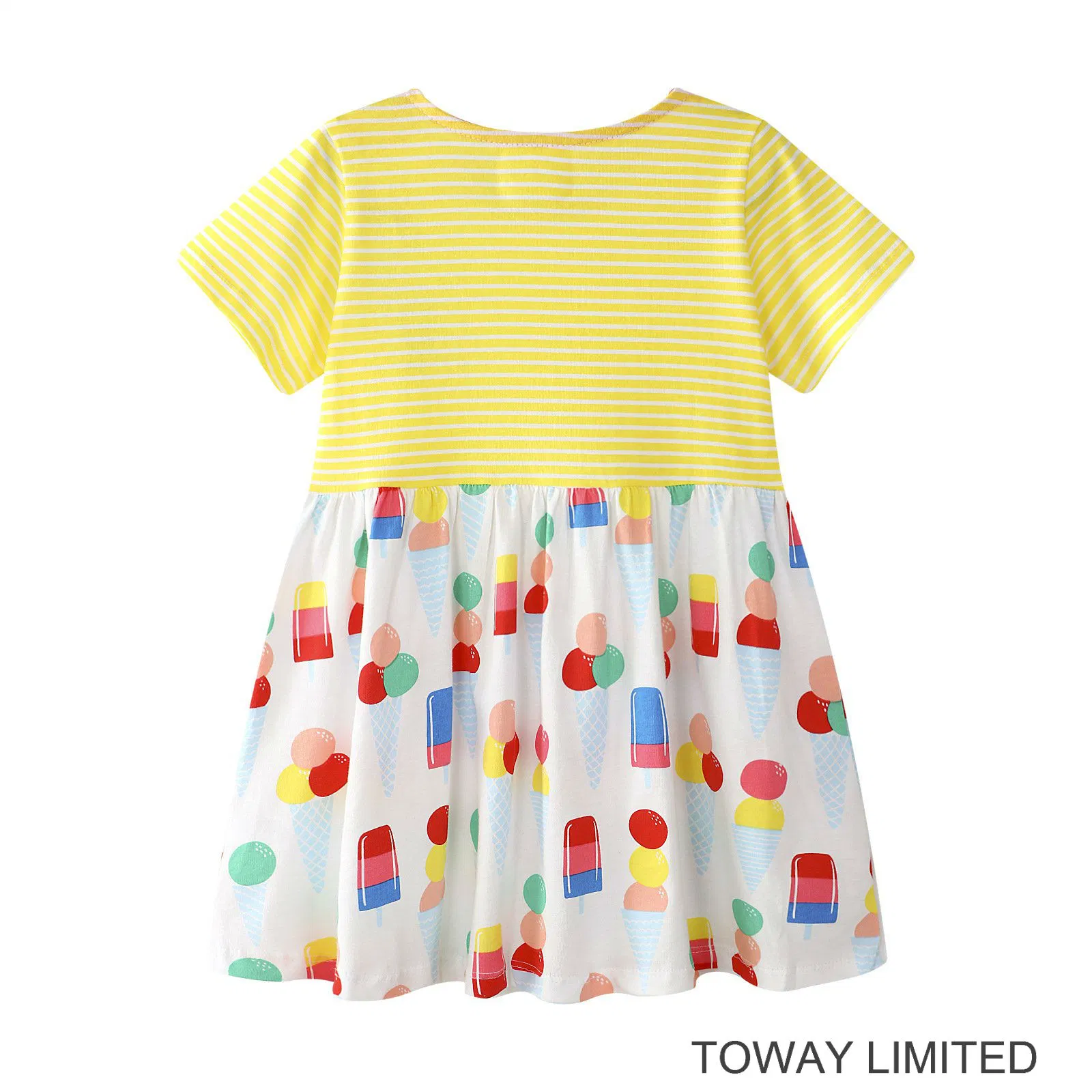 Cute Dots Balloon Gril's Dress Kids Summer Clothing