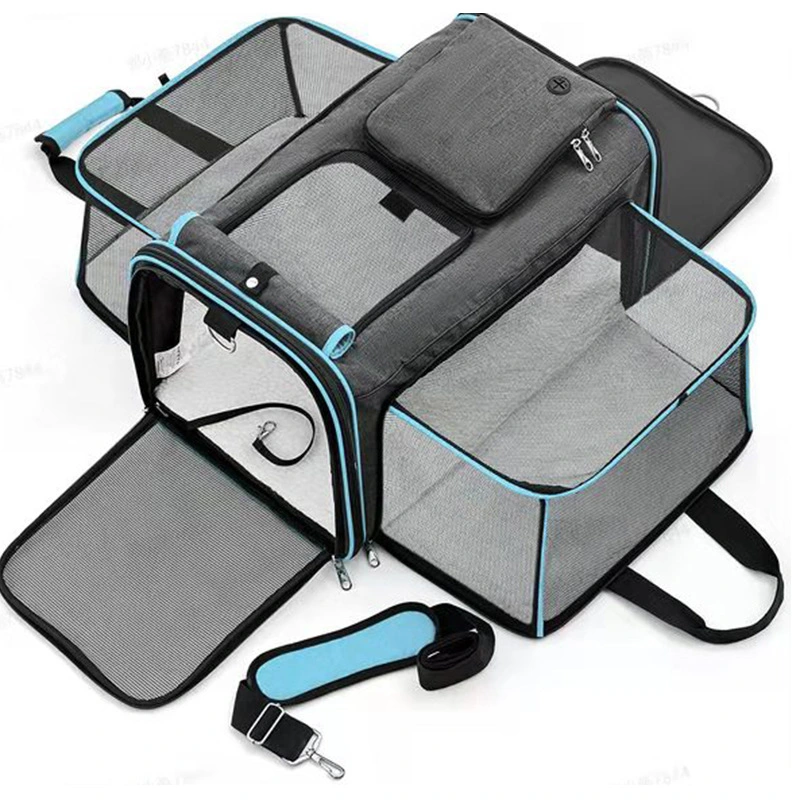Amazon Top Demand High Quality Airline Travel Pet Carrier Pet Stroller Dog Carrier Airline Approved Pet Carrier