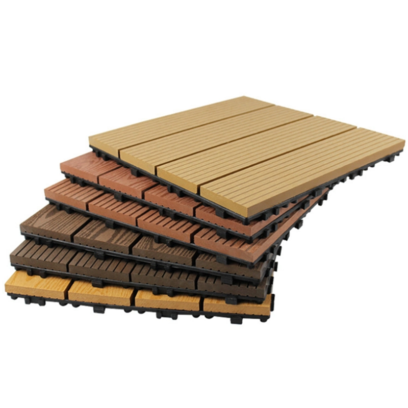 Discount Engineered Wood Plastic Composite WPC Decking Flooring for Garden