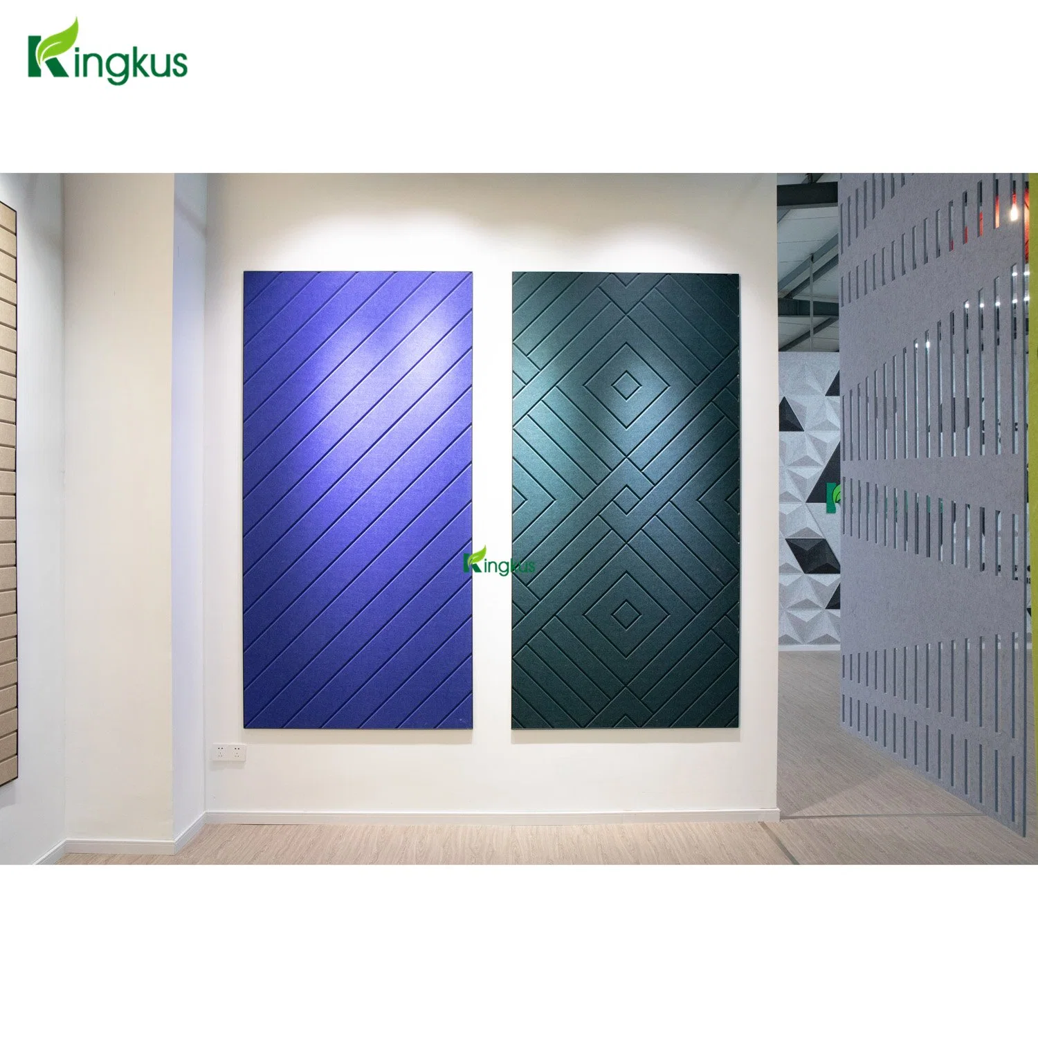 Pet Eco Friendly Polyester Fiber Interior Decorative Acoustic Ceiling