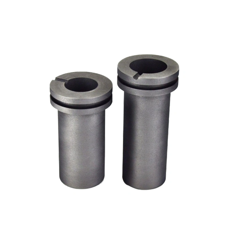 Double Ring High Refractoriness High Purity Graphite Crucible for Precious Metal Gold/ Silver Melting
