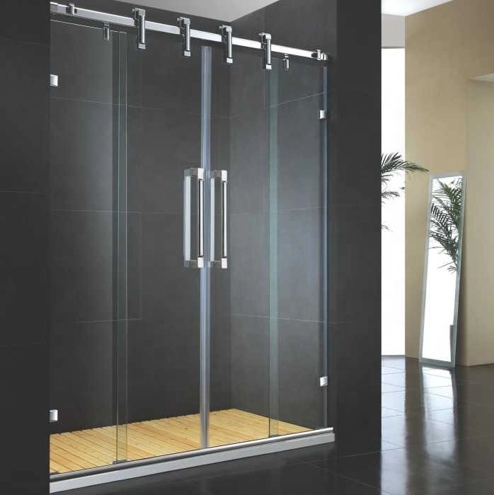 Professional Design Multi-Function Bathroom Furniture Flat Shower Door Glass with Good Service