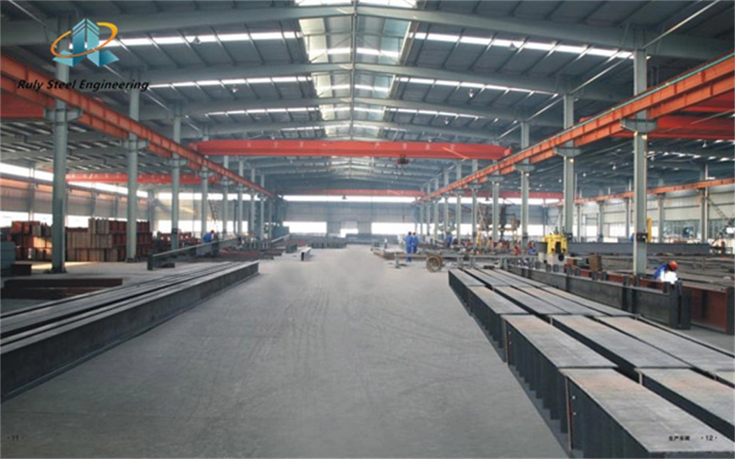 Economic Industrial Steel Structural Workshop Wide Span Light Building