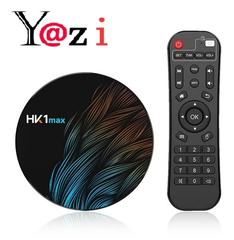 HK1 Max Rk3318 Android 9.0 TV Box Quad Core Dual WiFi 4K 4GB 64GB IPTV Box HK1max Set Top Box