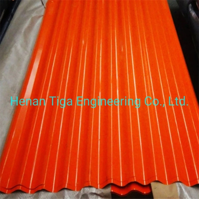 High quality/High cost performance Factory Price PPGI Prepainted Galvanized Corrugated Roof/Roofing Plate