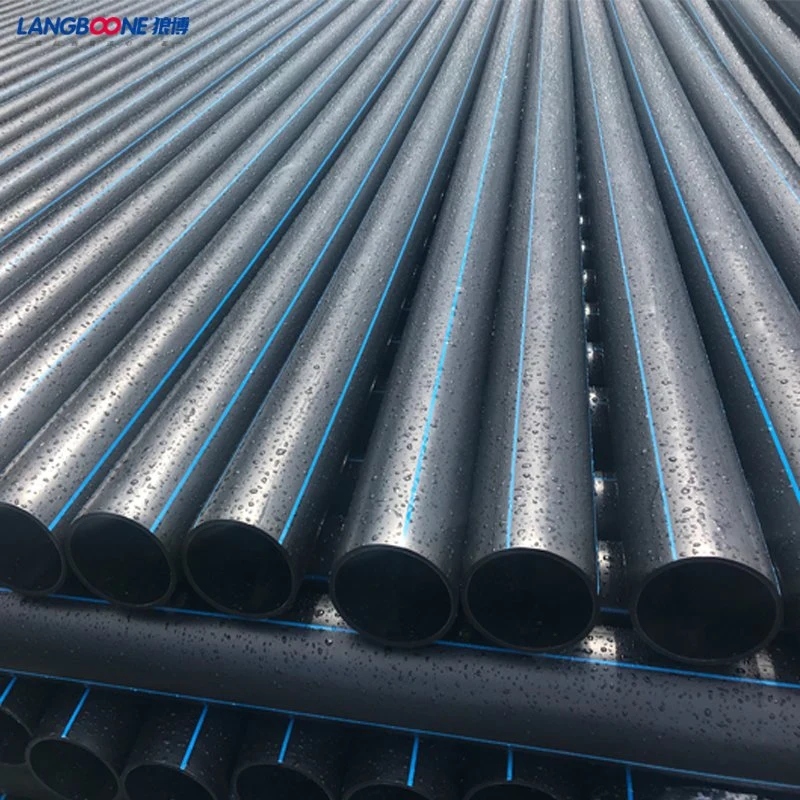 HDPE/PE Water Pipe DN20-1200 Pn10/16 Pressure Plastic Slurry Covering Tube