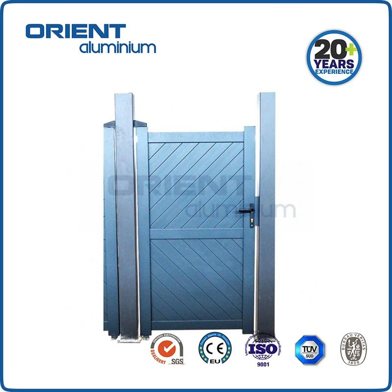 Popular Aluminum Sliding Gate for House Aluminium Metal Gate