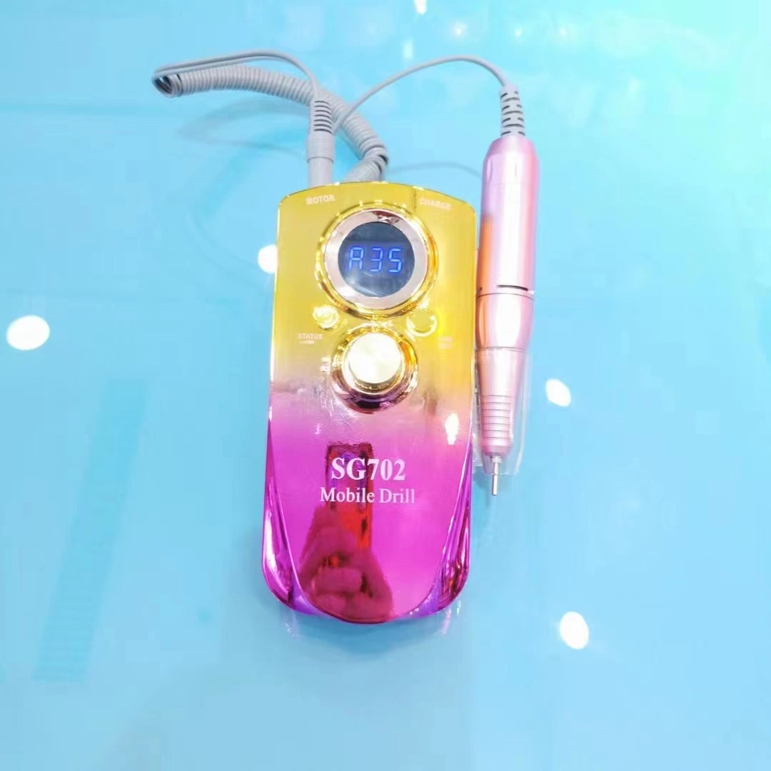 2022new Portable Nail Drill 35000rpm Professional Nail Drill Machine with Drill Bits Set for Manicure Pedicure Salon Home Use
