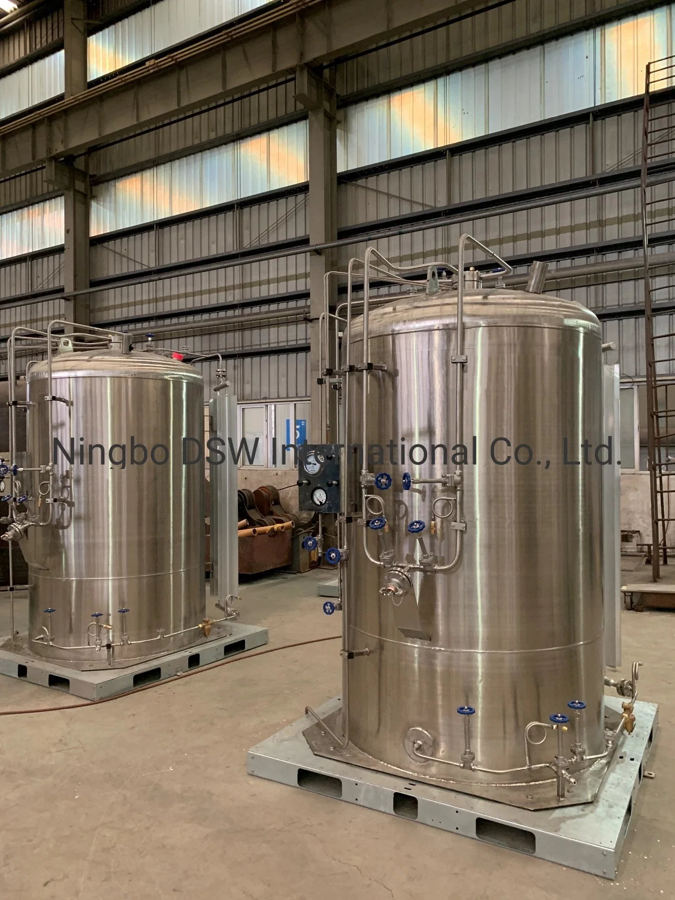 Microbulk (Cryo-Ease) Liquid Lin/Lox/Lar LNG Storage ISO Container Vessel