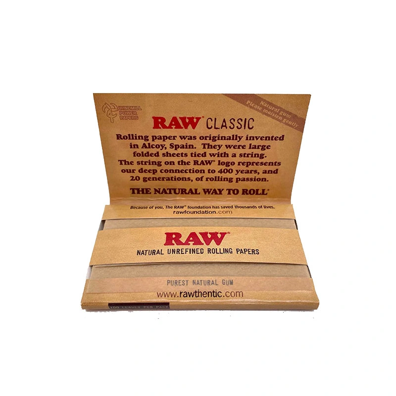 Raw Rolling Ocb papel de cigarrillos fumar accesorios de mejor calidad de productos de venta caliente