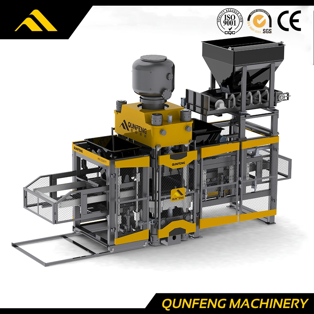 Machine à bloc creux à pression hydraulique, finisseur de prix en brique de béton machine de formage