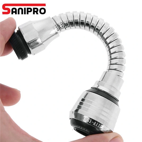 Sanipro 360 Rotate Swivel Faucet Torneira Kitchen Tap Shower Head Spout Sprayer Water Filter Nozzle Water Saving for Bathroom