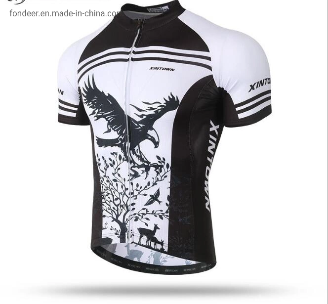 Großhandel/Lieferant Herren Sommer Sport Jersey Radfahren Jersey Kurzarm Fahrrad Hemden