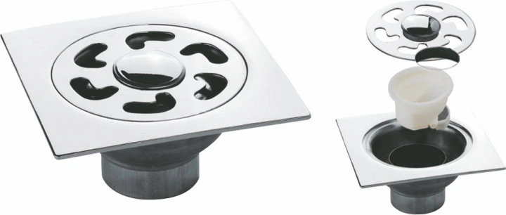 304 Stainless Steel Floor Drain (100*100mm)