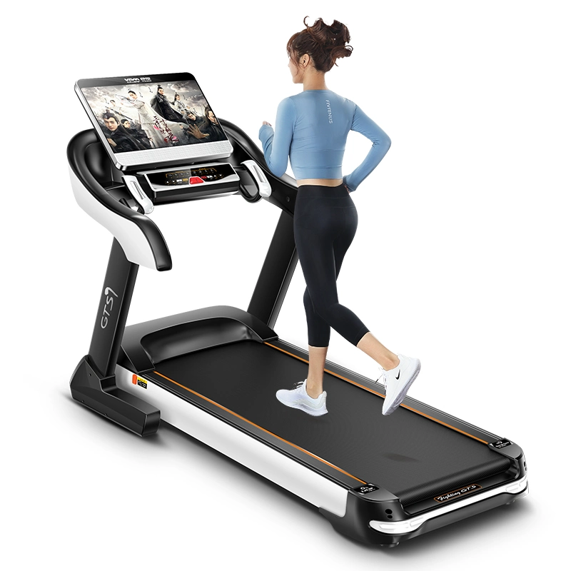 Ypoo comercial semi caminadora Gimnasio 2,5 CV del motor de la cinta de correr