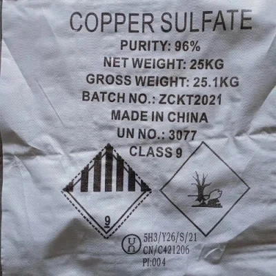 CAS 7758-99-8 Agricultural Grade Copper Sulfate Pentahydrate for Feed Additives