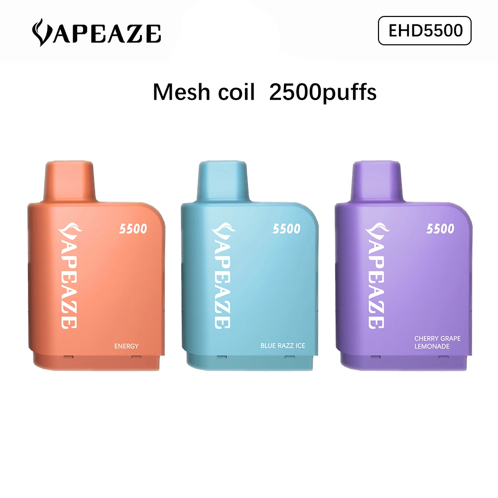 Nova chegada Elf Lowit 2500 Cheio Pod Pre-Filled descartáveis Pod Bateria de longa duração Vape Pod Vape Carrinho Cartucho Vape Vape Substituível Pod