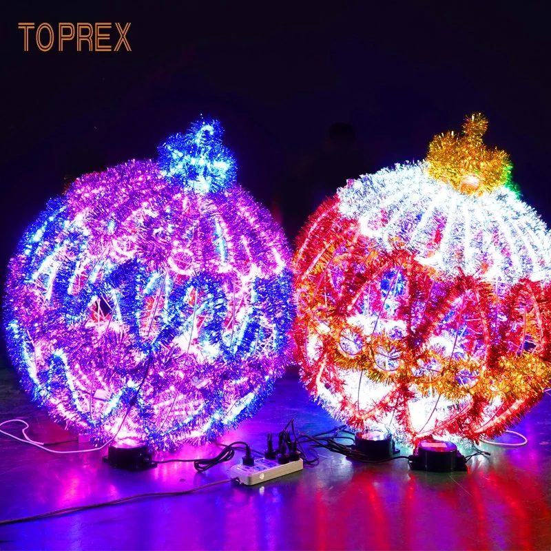 Hanging Decoration Warm White LED String Light Christmas 3D Foldable Ball