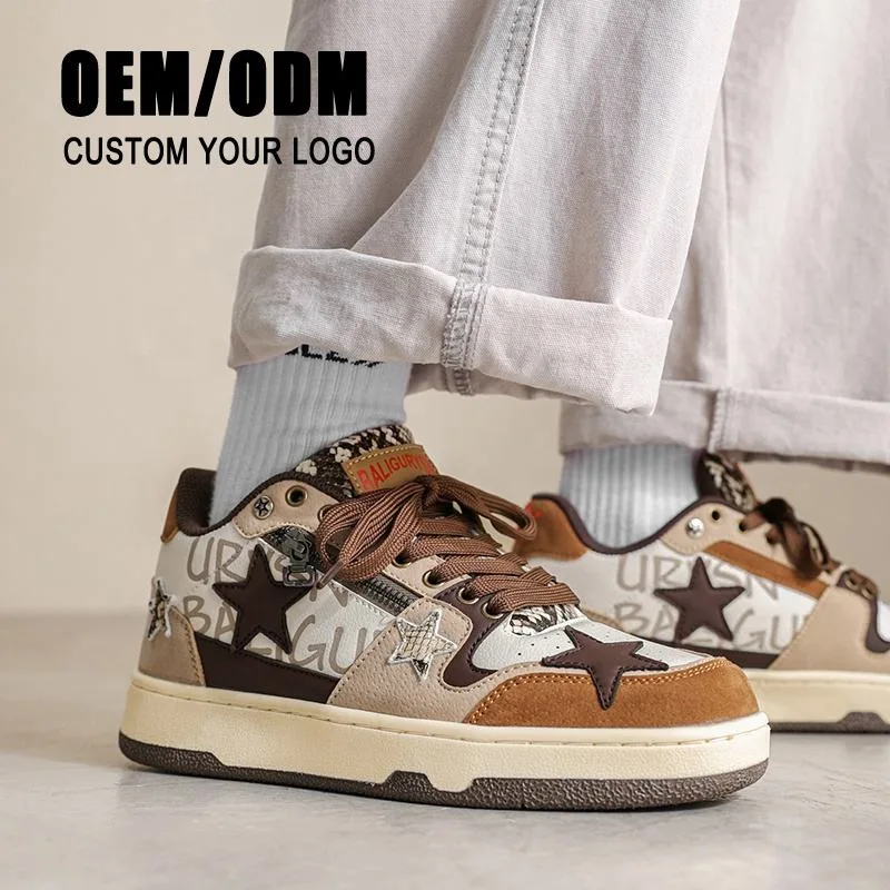 Custom Fashion Skateboard Shoes Man Sport Custom Designer Men's Sneakers Shoes