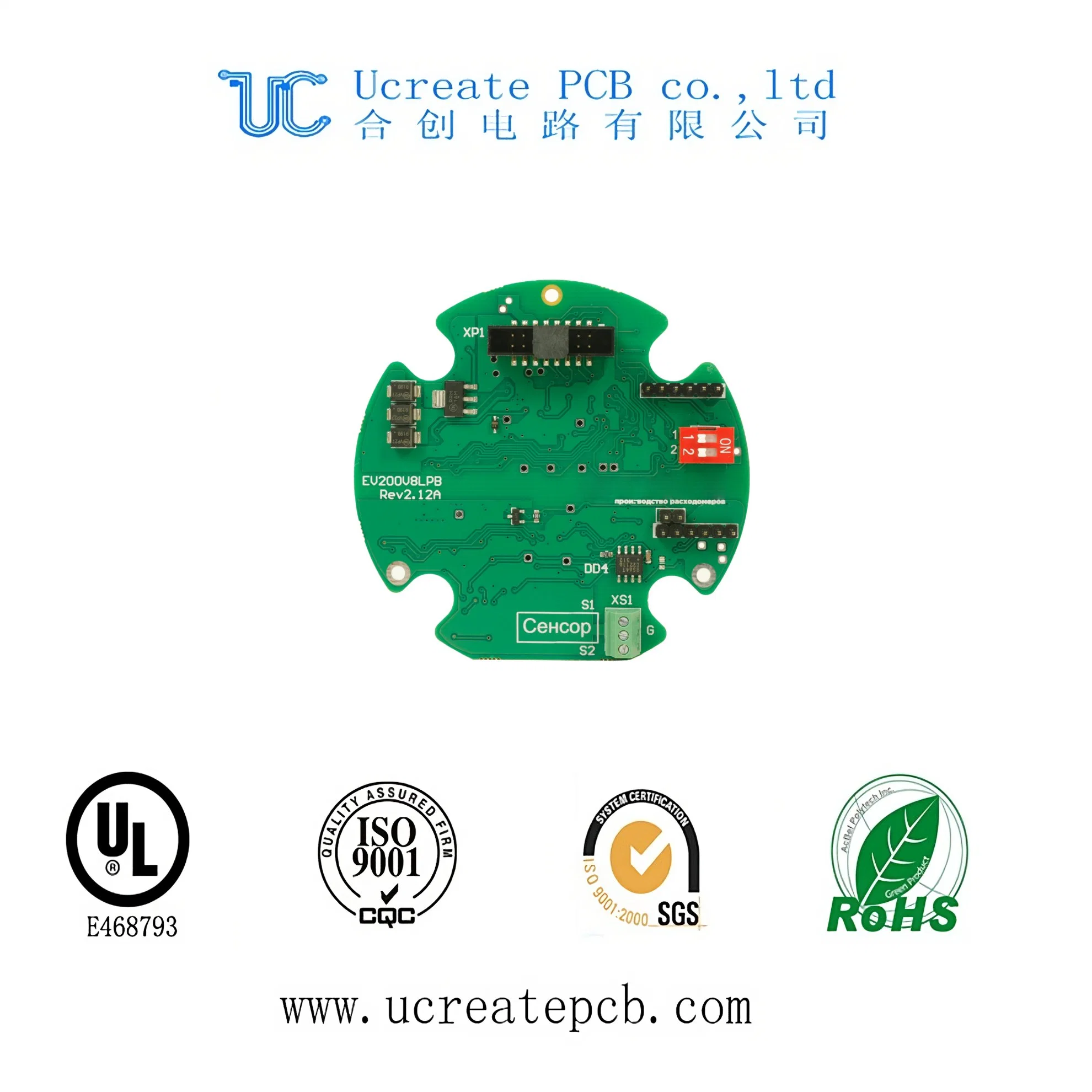 PCB Manufacturers PCBA Assembly Printed Circuit Board Supplier Green Silver Telecom Wireless PCB