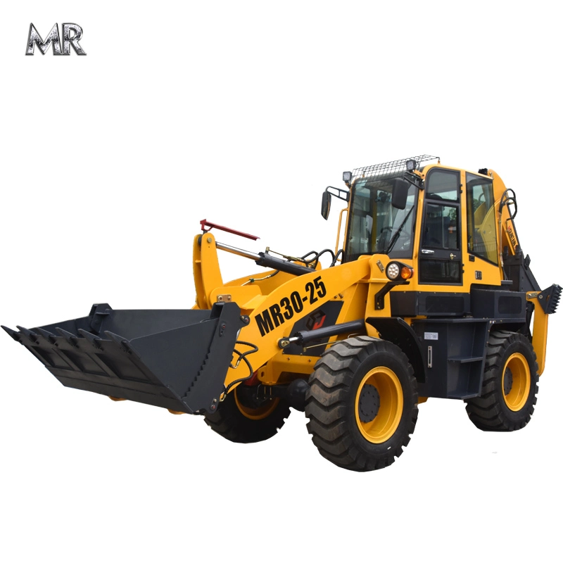 China Manufacture Factory Mr30-25 New Technical Multifunctional Agricultural Backhoe Wheel Loader