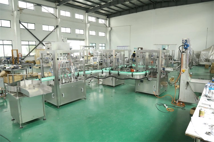 Automatic Fuel Diesel/Gas/Lubricating/Engine/Edible/Olive/Cooking Oil Fruit Juice Water Drinking Pet/Glass/Plastic Bottle Liquid Filling/Capping/Packing Machine