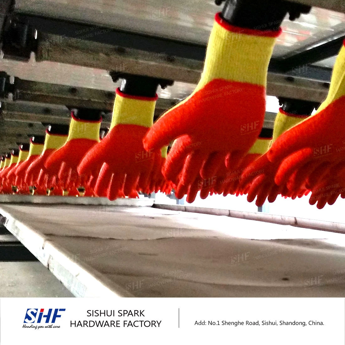 Latex Wrinkle Coating Protective Gloves Dipping Machine