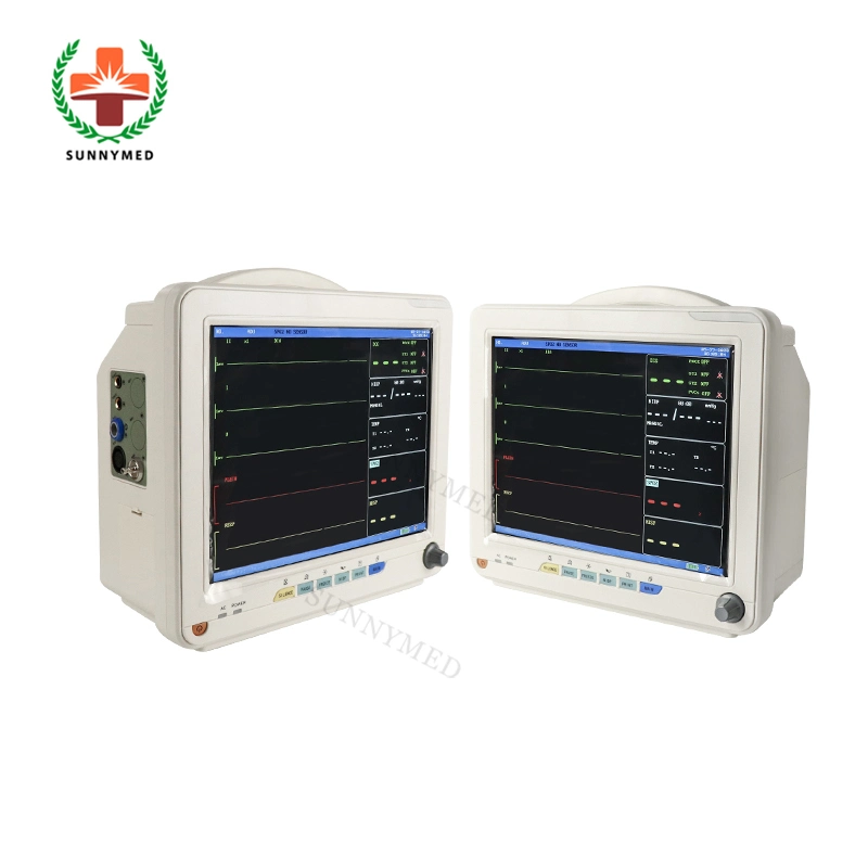 Sy-C005c Hospital Affordable Price Bedside Patient Monitor Portable Patient Monitor