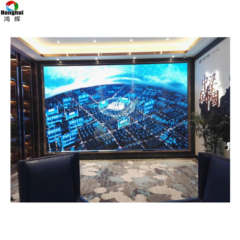 Indoor Fixed Pixel P5 High Resolution LED Advertising Media Digital Screen Display