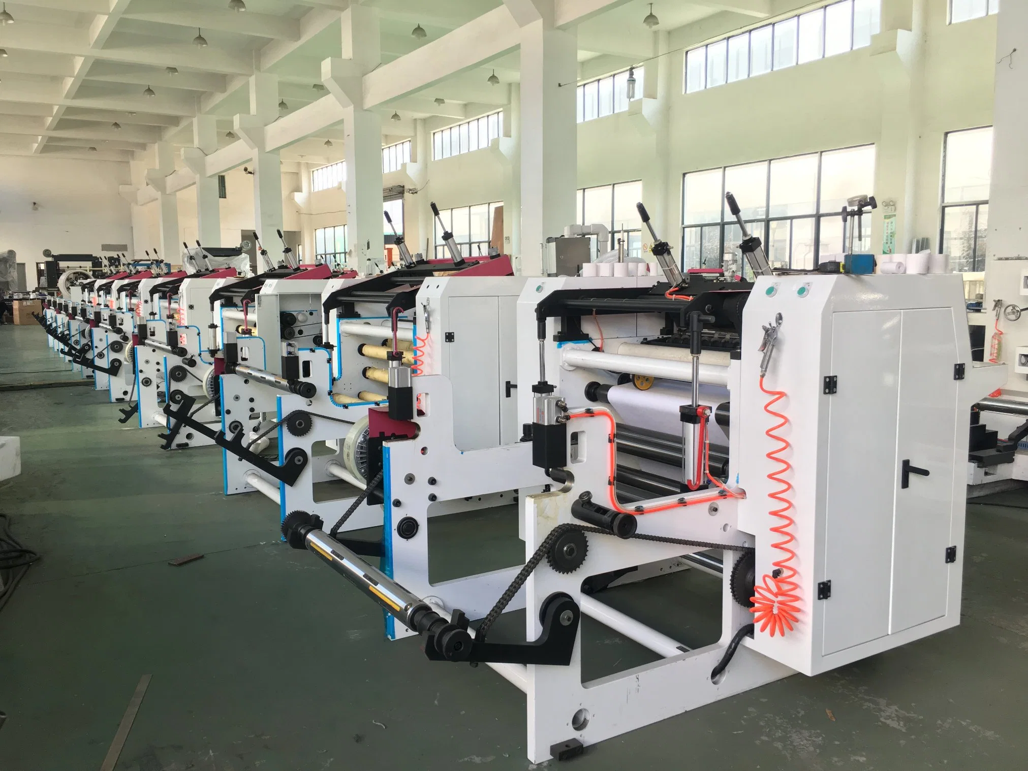 Shaftless Medical Record Paper Slitting Rewinding Machine