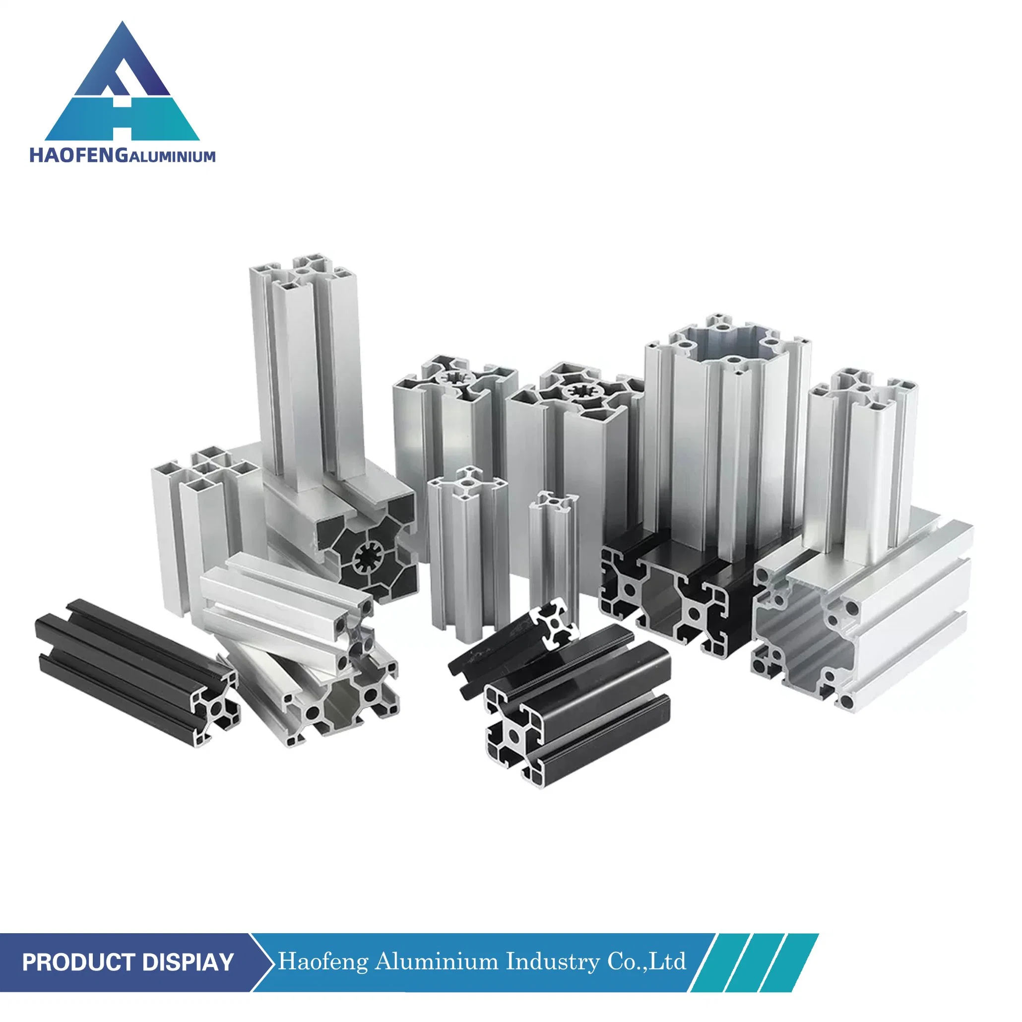 6063 T5 Aluminium Support Frames / Extruded Aluminum Frame / Aluminum Extrusion Equipment Frame