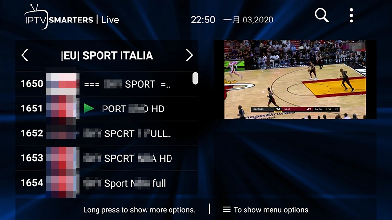 Bestitalian Free Test IPTV Subscription 1code 1year M3u Smart Android TV Box for Italy Xtv Air