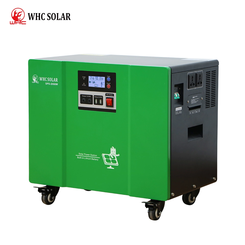 WHC 500 W 1 000 W 2 000 W système de batterie stockage d'énergie solaire lithium Batterie LiFePO4 batterie lithium vide