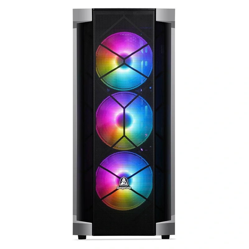 Segotep -Phoenixt1- 3.0 L'air considérable-USB-maille Eatx-ATX- l'avant-PC Gaming Computer cas