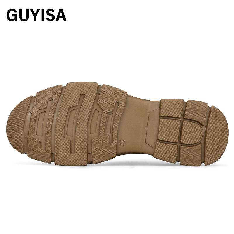 Guyisa Factory Direct Sale Safety Shoes Outdoor Hiking Steel Toe Safety Work Shoes
