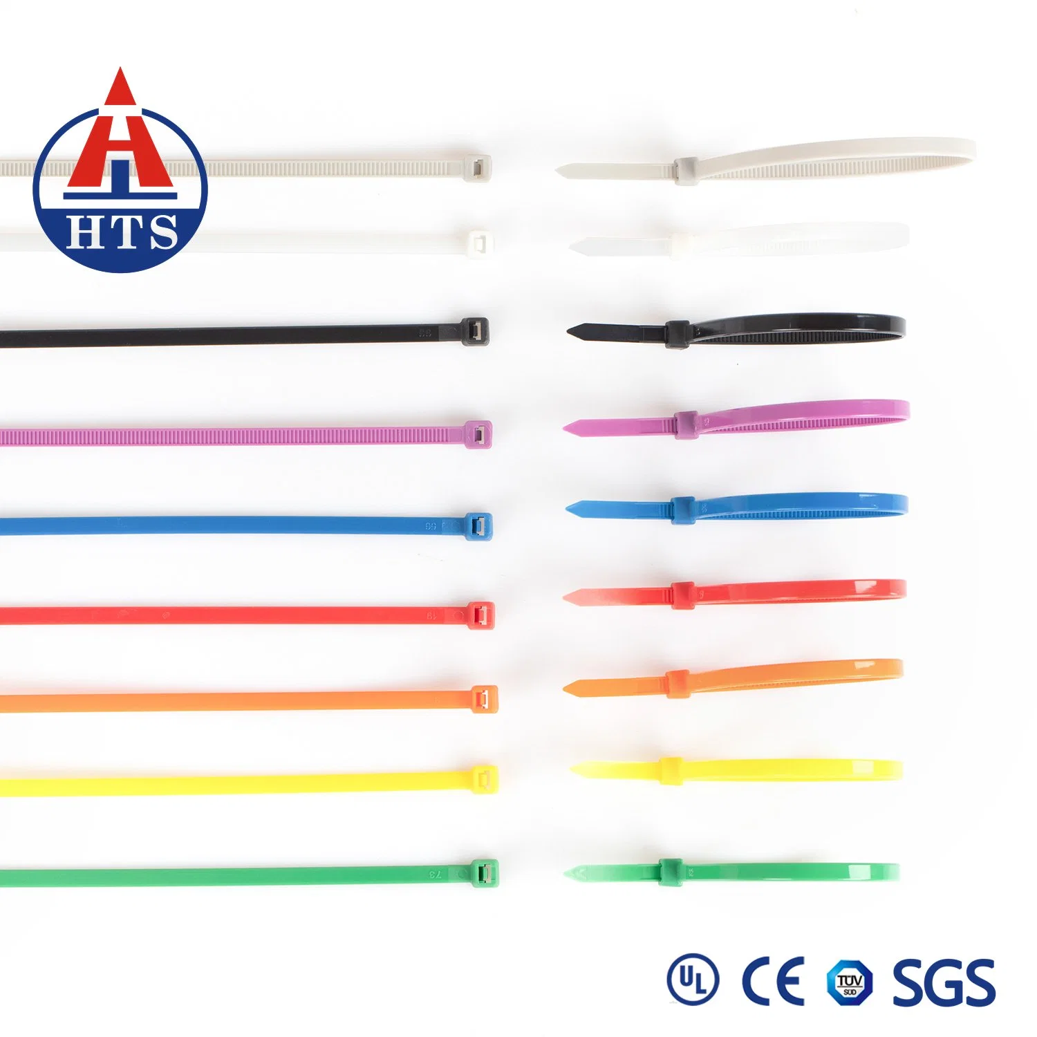 Self-Locking Plastic Nylon 66 Cable Tie with UL Certificate 4.8*200mm