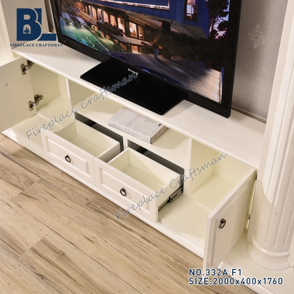 Modern Fashionable Wooden TV Cabinet for Home Villa Hotel Decoration 332A