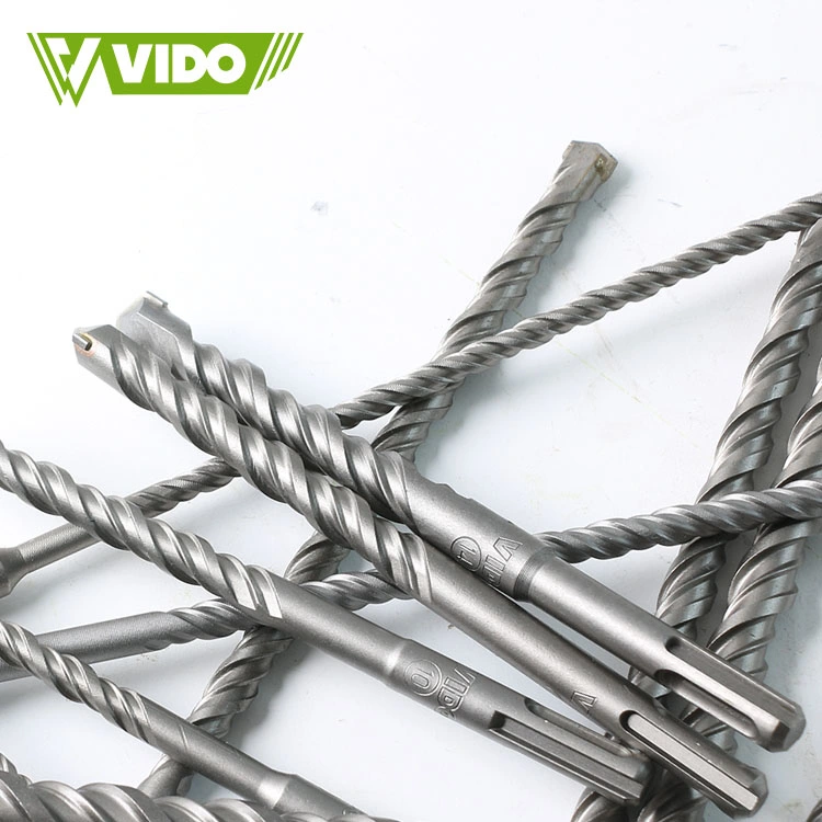 Vido 8mm 260mm Length SDS Plus Hammer Drill Bits for Concrete