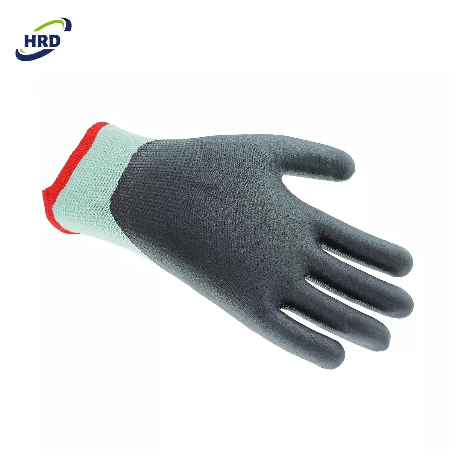 Gants de travail d'hiver thermiques et chauds à double doublure enduits de nitrile en micro-mousse.