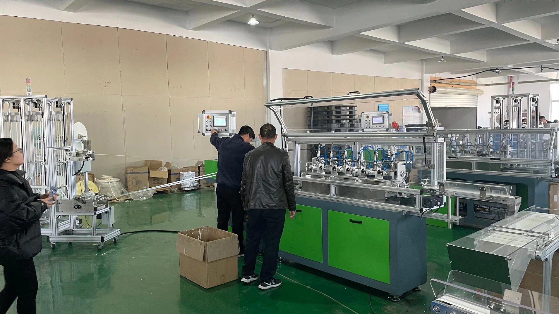 2024 Tobacco Paper Straw Making Machine Line and One Blade