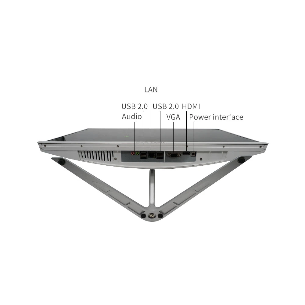 21,5 pouces LED (AIO), de bureau Intel HM55 4Go de mémoire DDR3, 500 To de disque dur, le tout-en-un blanc