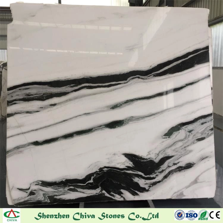 Panda White Marble Granite Stone Slab Tile Countertop Vanity Top Wall Tiles Interior Decoration