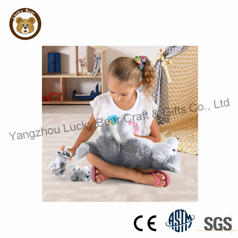 Commerce de gros de jouets en peluche peluche jouet en peluche Loup Enfants