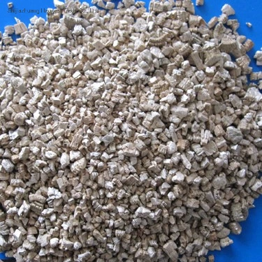 Factory Supply Soilless Matrix Horticulture and Garderning Used Golden and Silvery Expanded Vermiculite Crude Vermcuite