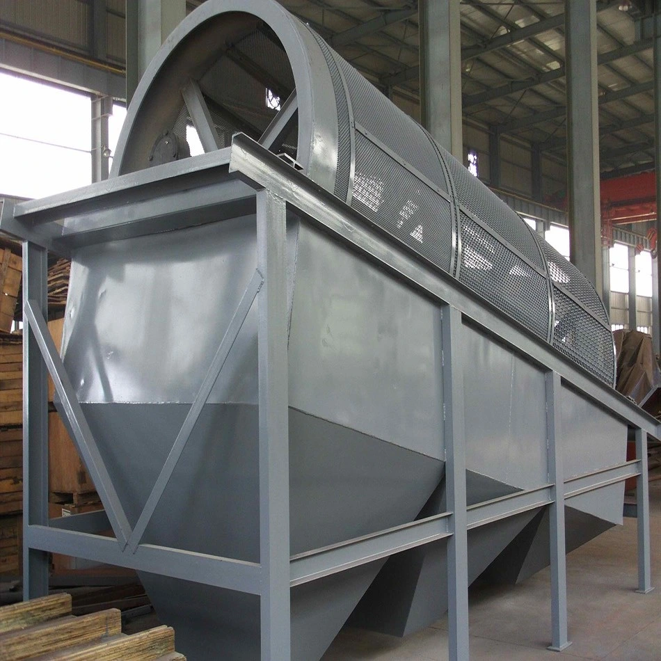 Cheap Price Vibrating Screen Customized Wood Chips Sand Gravel Separator Drum Sieve Machine