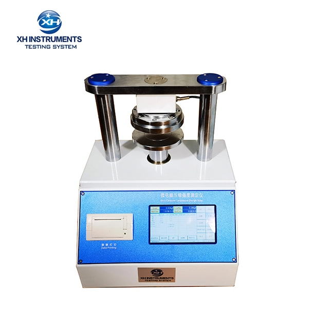 Micro Computer Ring Crush Compressive Strength Tester for Rct Ect CCT Fct Cmt