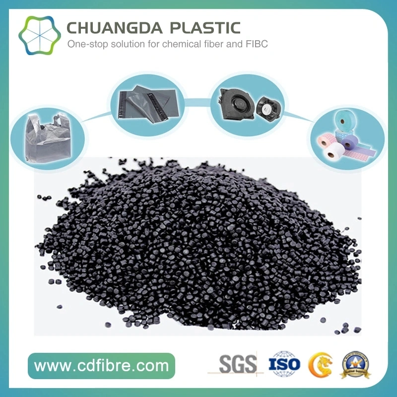 PE Materials Plastics Granules Film Black Masterbatches for Film Blowing