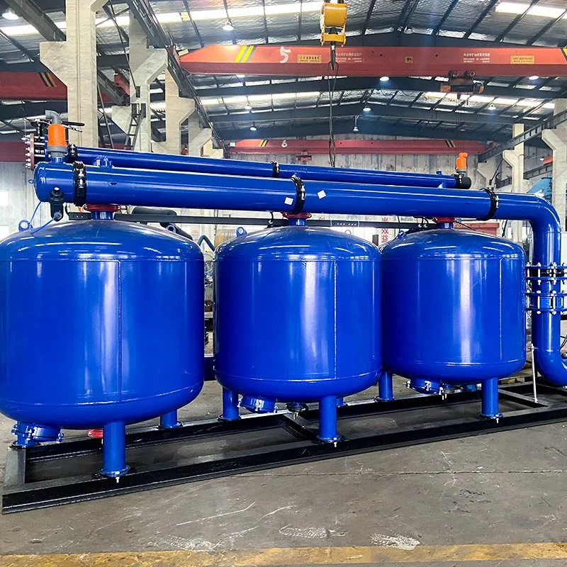 Tour de refroidissement industriels de lavage du filtre à sable de quartz pour le traitement de l'eau