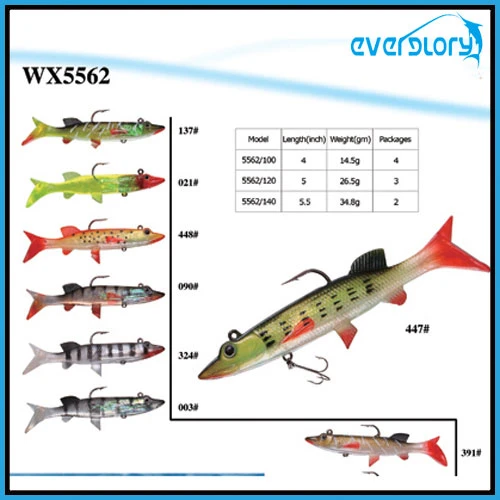 Popular Soft Lead Fish in Good Quality