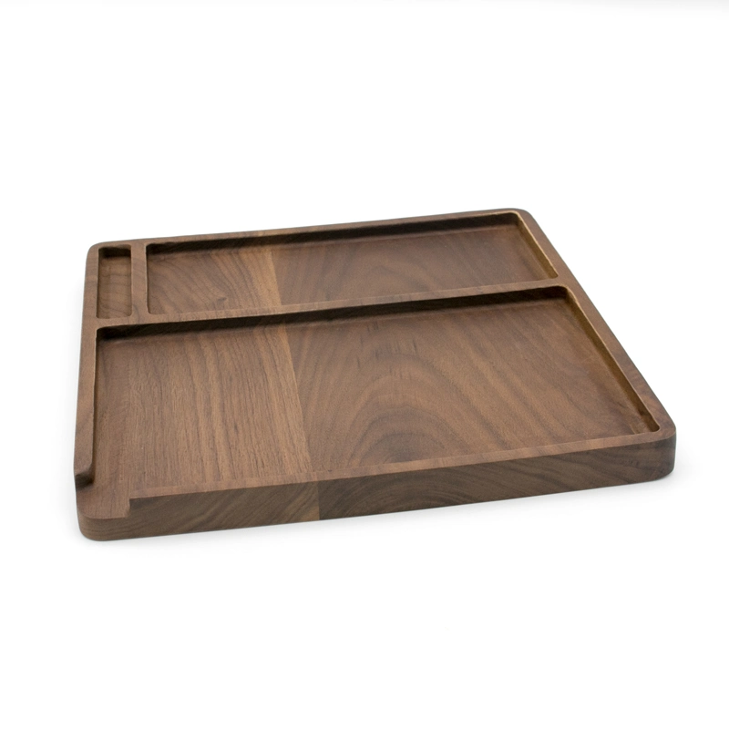 Solid Wood Display Service Platter Tray